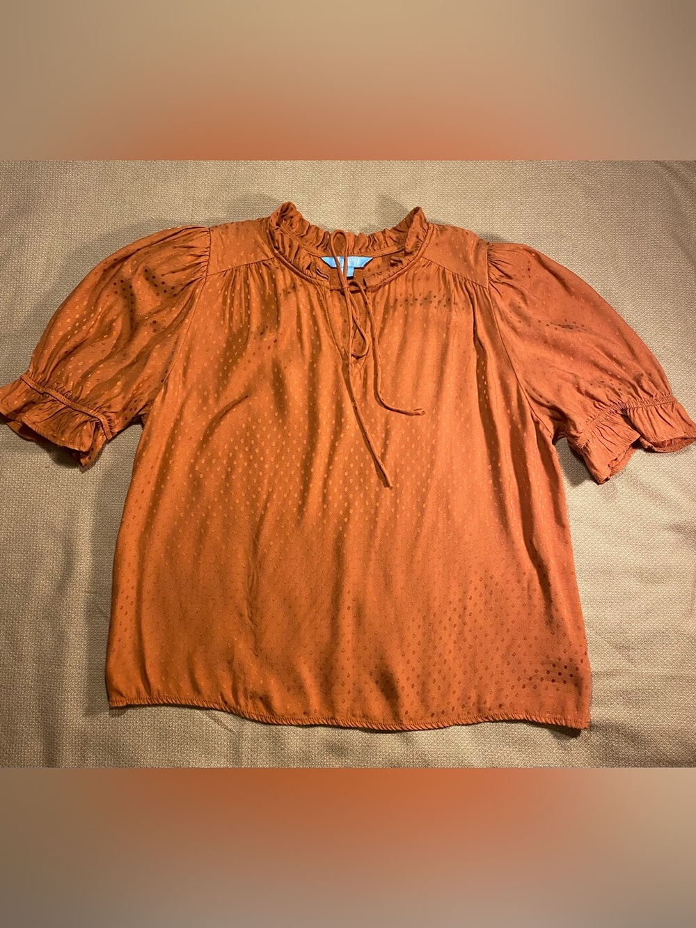 Draper James RSVP Ladies Short Sleeve Blouse Size S